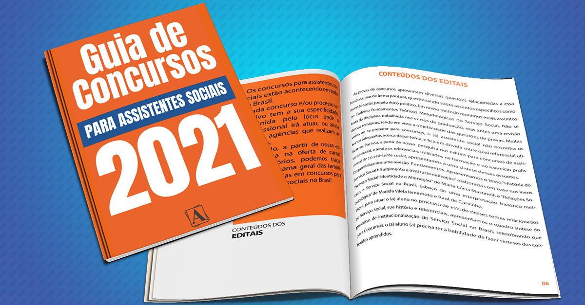 guia de concursos para assistentes sociais 2021